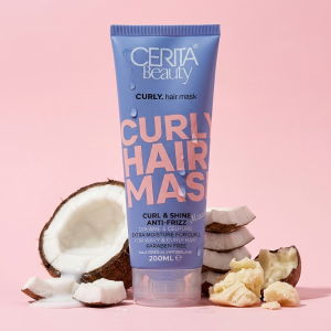 ماسک موهای فر سریتا (Cerita Curly Hair Mask) یک محصول تخصصی برای احیای موهای فر و مجعد است که در داخل حمام استفاده می‌شود و پس از چند دقیقه نیاز به آبکشی دارد