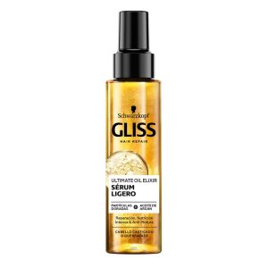 سرم مو گلیس GLISS مدل SERUM LIGRO | ترمیم‌کننده، براق‌کننده و ضدوز