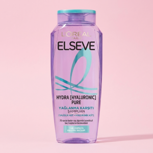 شامپو مو لورال مخصوص موهای چرب مدل HYDRA HYALURONIC PURE