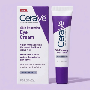 CeraVe Skin Renewing Eye Cream یکی از محصولات تخصصی برند سراوی برای احیای ناحیه حساس دور چشم است.