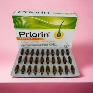 قرص پریورین اصلی (Priorin Original) یک مکمل غذایی تخصصی برای تقویت رشد مو و جلوگیری از ریزش مو است. این محصول ساخت کشور آلمان بوده و با ترکیبی منحصربه‌فرد از ویتامین‌ها، مواد معدنی و عصاره‌های گیاهی، به بازسازی ریشه مو و بهبود چرخه رشد آن کمک می‌کند.