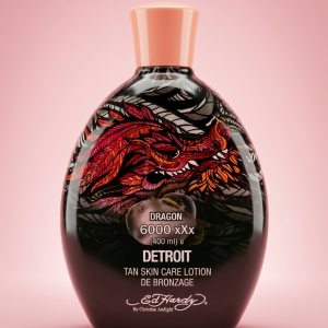 لوسیون سولاریوم Ed Hardy Dragon 6000xXx با قدرت برنزه‌کنندگی بالا و ترکیبات مغذی، رنگی تیره و طبیعی به پوست می‌دهد. برای برنز سریع و مراقبت از پوست در دستگاه‌های سولاریوم پیشنهاد می‌شود.