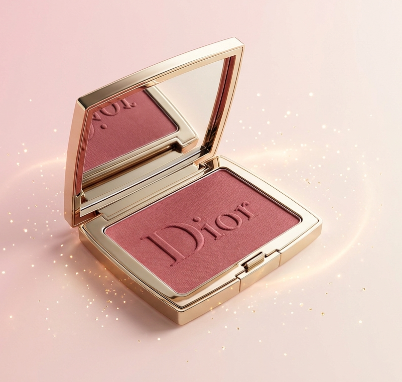 رژگونه Dior Rouge Blush الهام‌گرفته از دنیای مد و زیبایی دیور، ترکیبی از رنگ‌های درخشان، بافت مخملی و ماندگاری بالا ارائه می‌دهد تا گونه‌هایی زیبا، برجسته و طبیعی خلق کند.