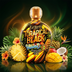 لوسیون سولاریوم اد هاردی Torapical Black با فرمولاسیون ویتامین D و عصاره‌های استوایی. برنزه‌کننده قوی با رنگ‌دهی تیره و آبرسانی عمیق پوست. حجم 400 میل، بهترین قیمت.